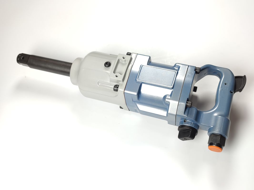 Yüksek tork 3000n M 1 Inch Hava Çarpışma Anahtarı 90 Psi İkiz Çekiçli