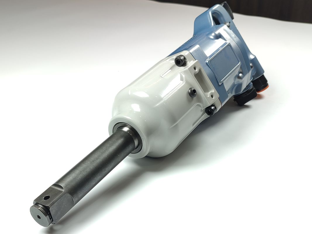 Yüksek tork 3000n M 1 Inch Hava Çarpışma Anahtarı 90 Psi İkiz Çekiçli